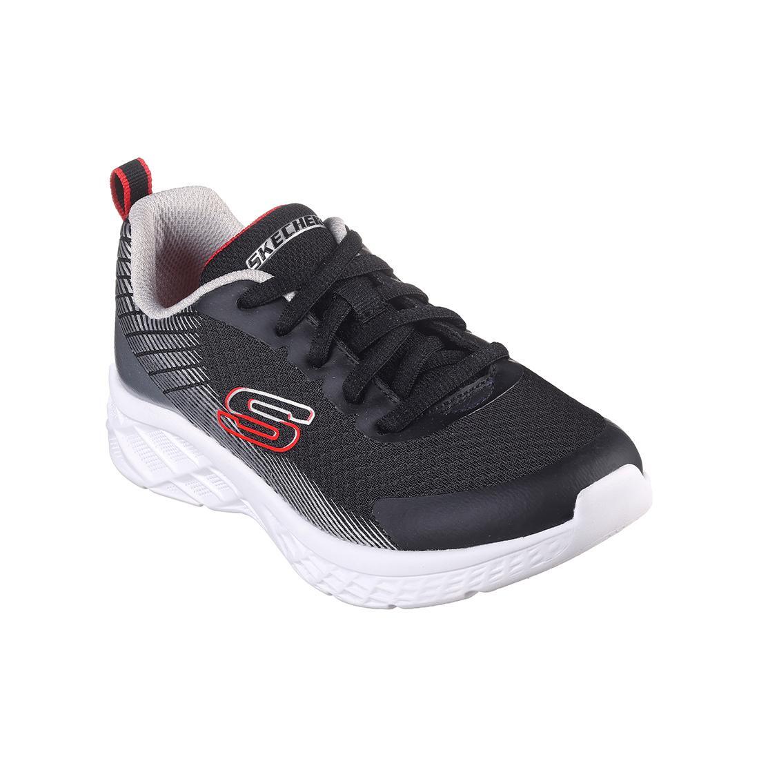 Tênis Pretos Skechers Kids Microspec II 2/4