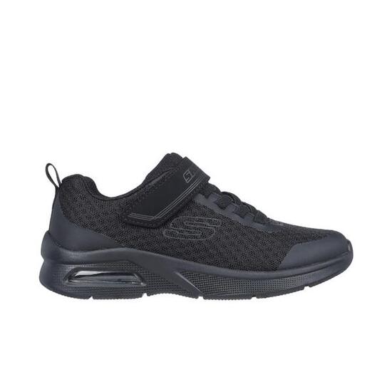 Zapatillas Deportivas Caminar Niño Skechers 403773L_BKRD Negras Cierre Adherente
