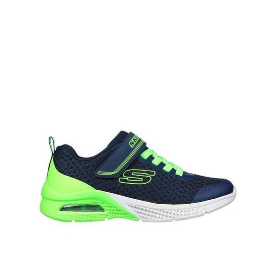 Zapatillas Deportivas Caminar Niño Skechers 403773L_BKRD Negras Cierre Adherente