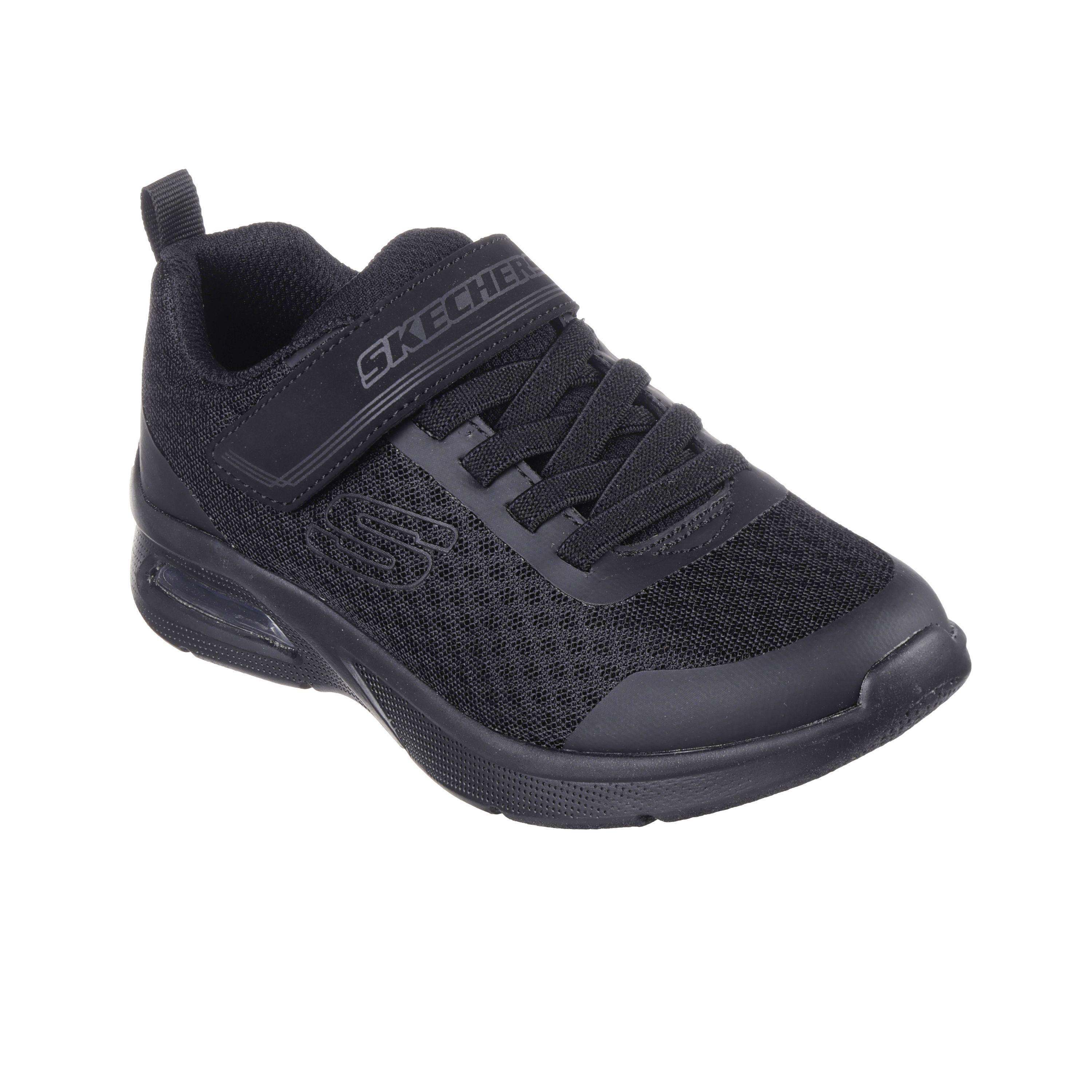 Tênis Pretos Microspec Max Infantil Skechers 2/4