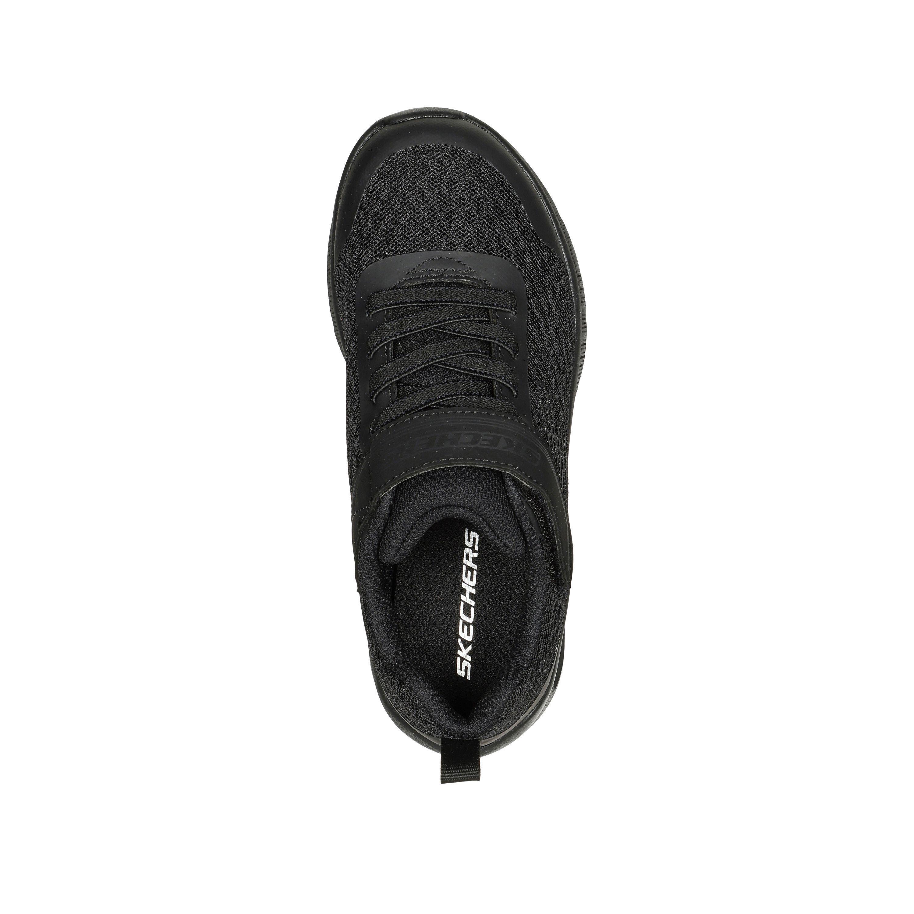Tênis Pretos Microspec Max Infantil Skechers 3/4