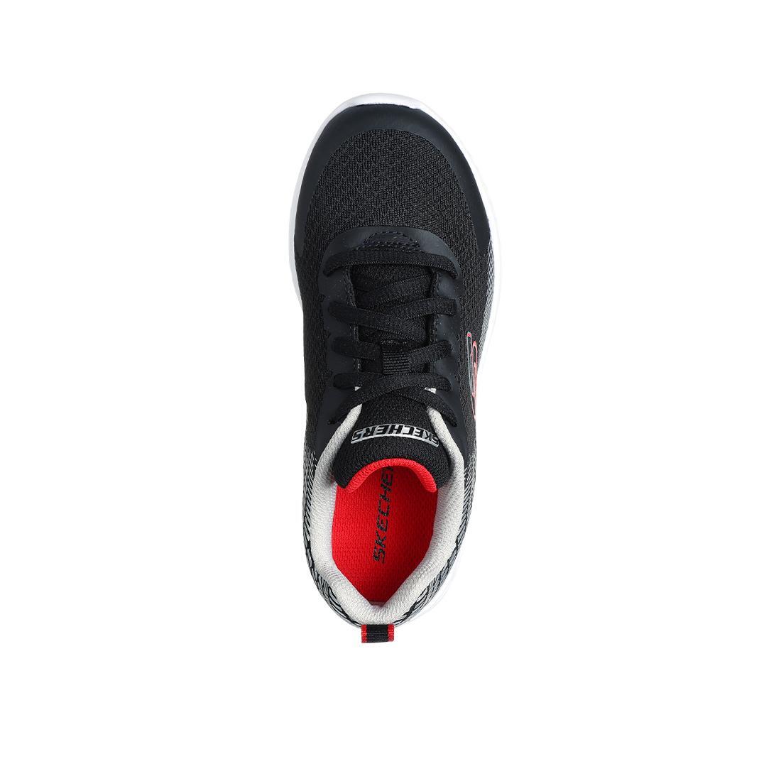 Tênis Pretos Skechers Kids Microspec II 3/4