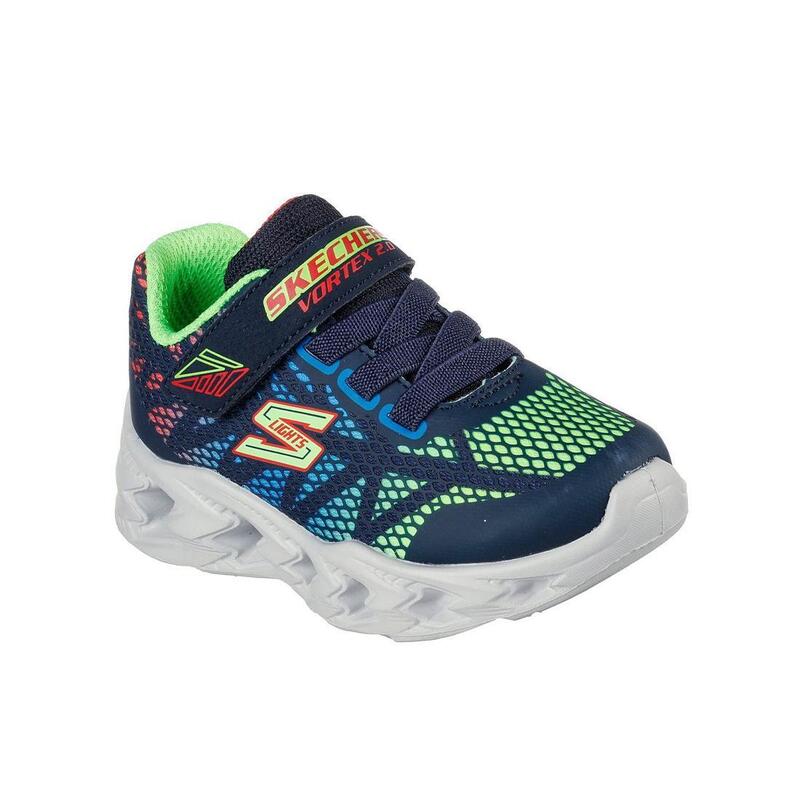 Zapatillas Deportivas Caminar Niño Skechers 400602N_NVMT Azul marino Adherente