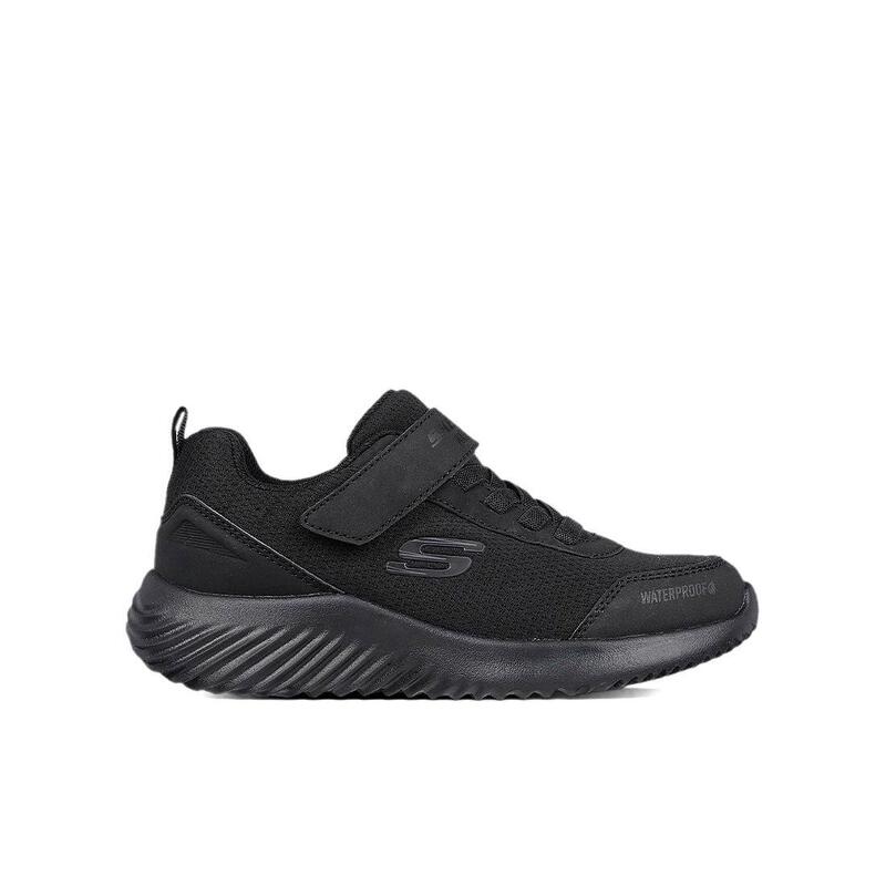 Zapatillas Deportivas Caminar Niño Skechers 403739L_BBK Negras Cierre Adherente