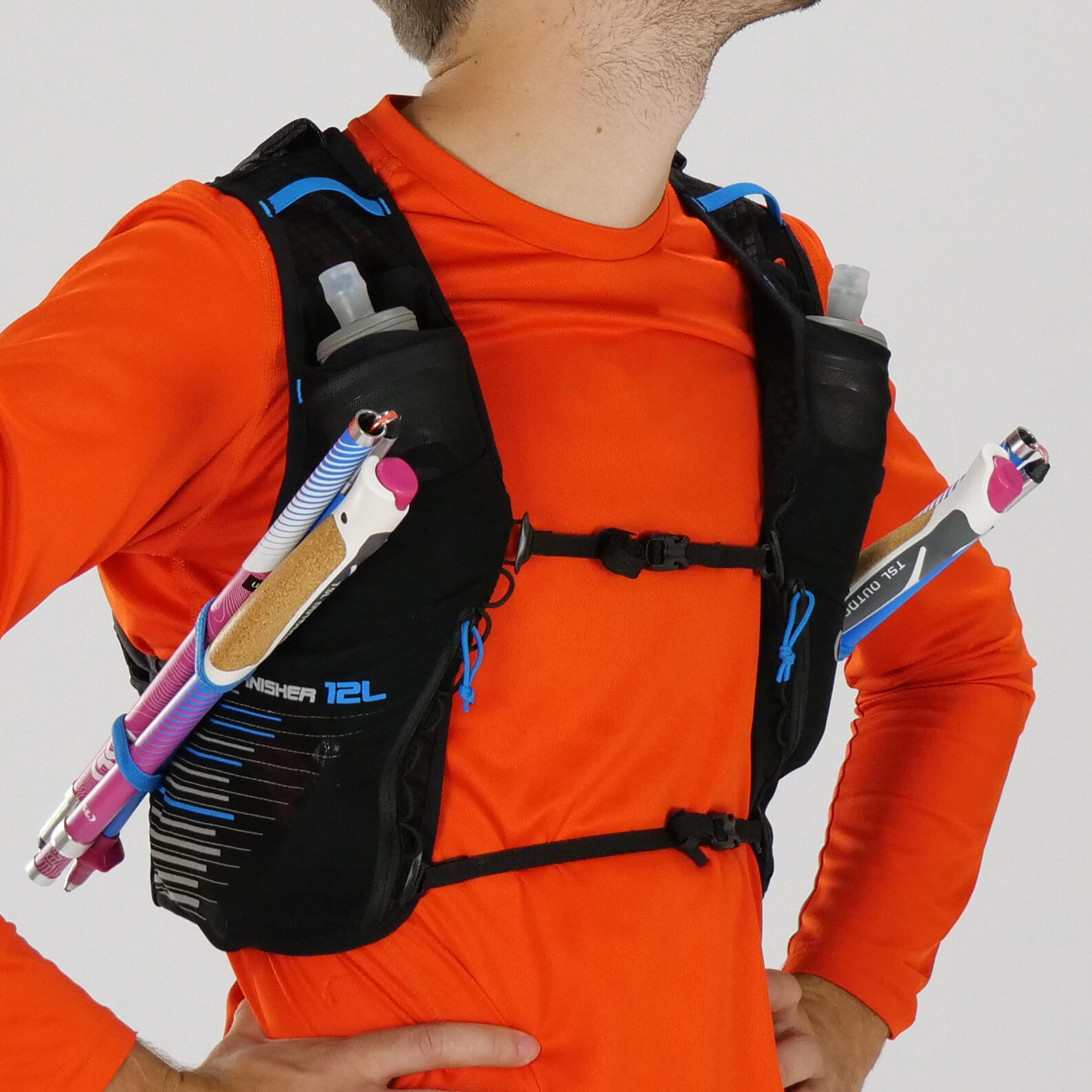 Chaleco de hidratación TSL Finisher Flasks 3/7