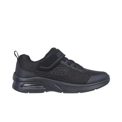 Zapatillas Deportivas Caminar Niño Skechers 403773L_BKRD Negras Cierre Adherente