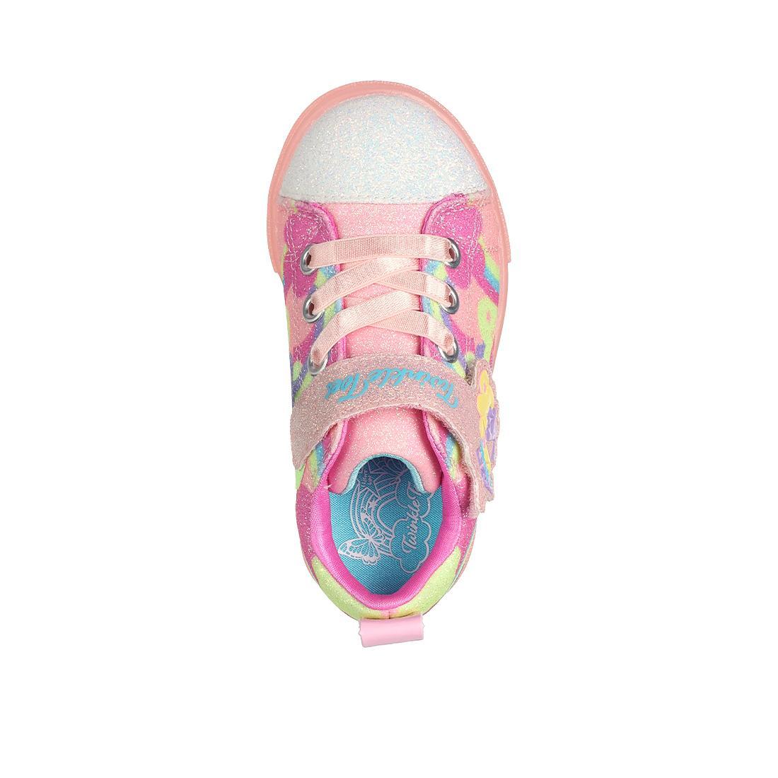 Tênis Multicolorido Skechers Kids Twinkle Sparks Ice 2.0 3/4