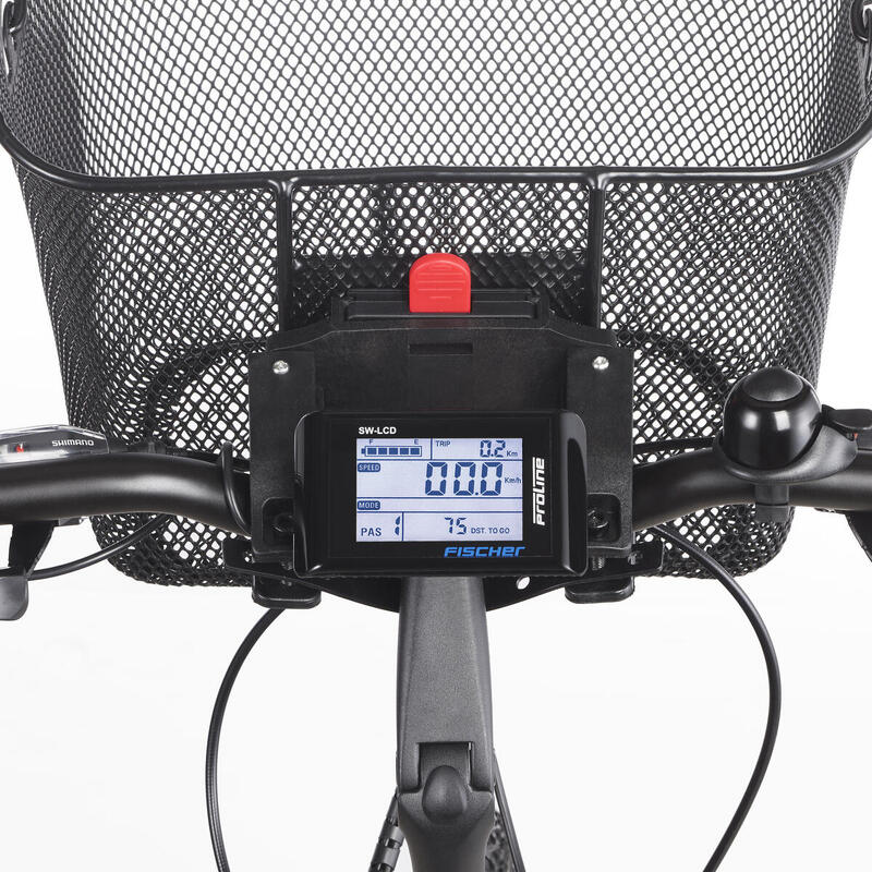 Cos cumparaturi pentru bicicleta, Fischer, 5 kg