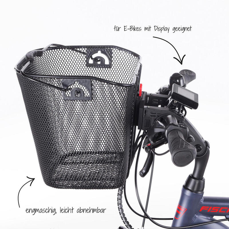 Cos cumparaturi pentru bicicleta, Fischer, 5 kg