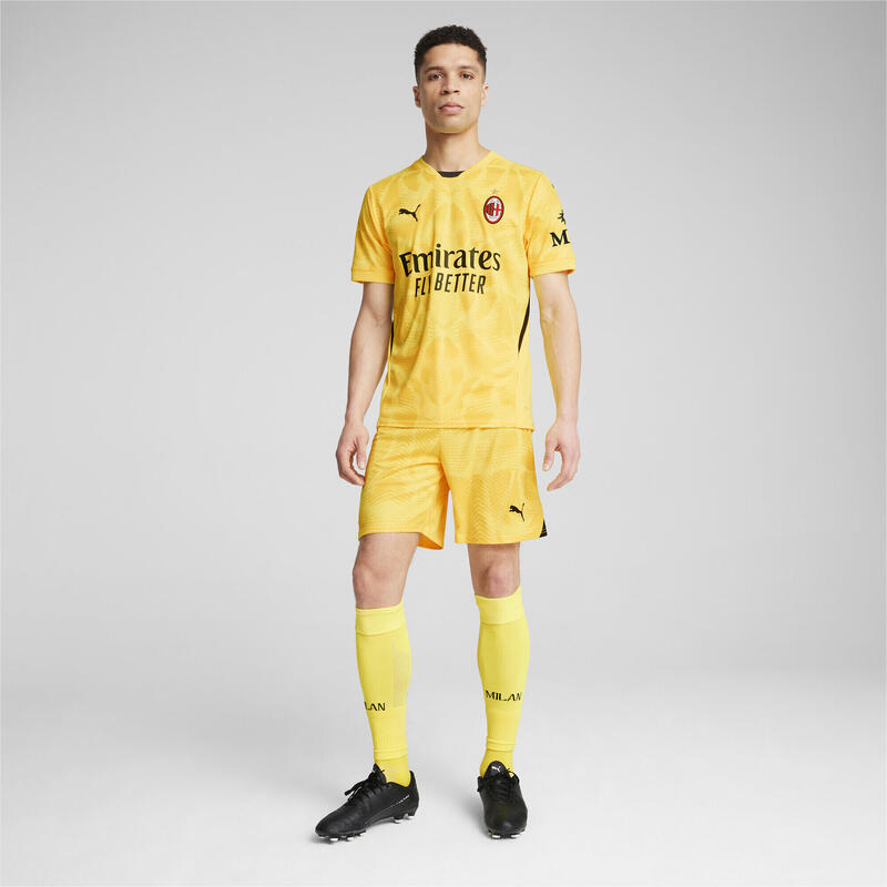 Pantaloni scurți pentru portar AC Milan 24/25 masculin PUMA Yellow Blaze Pelé