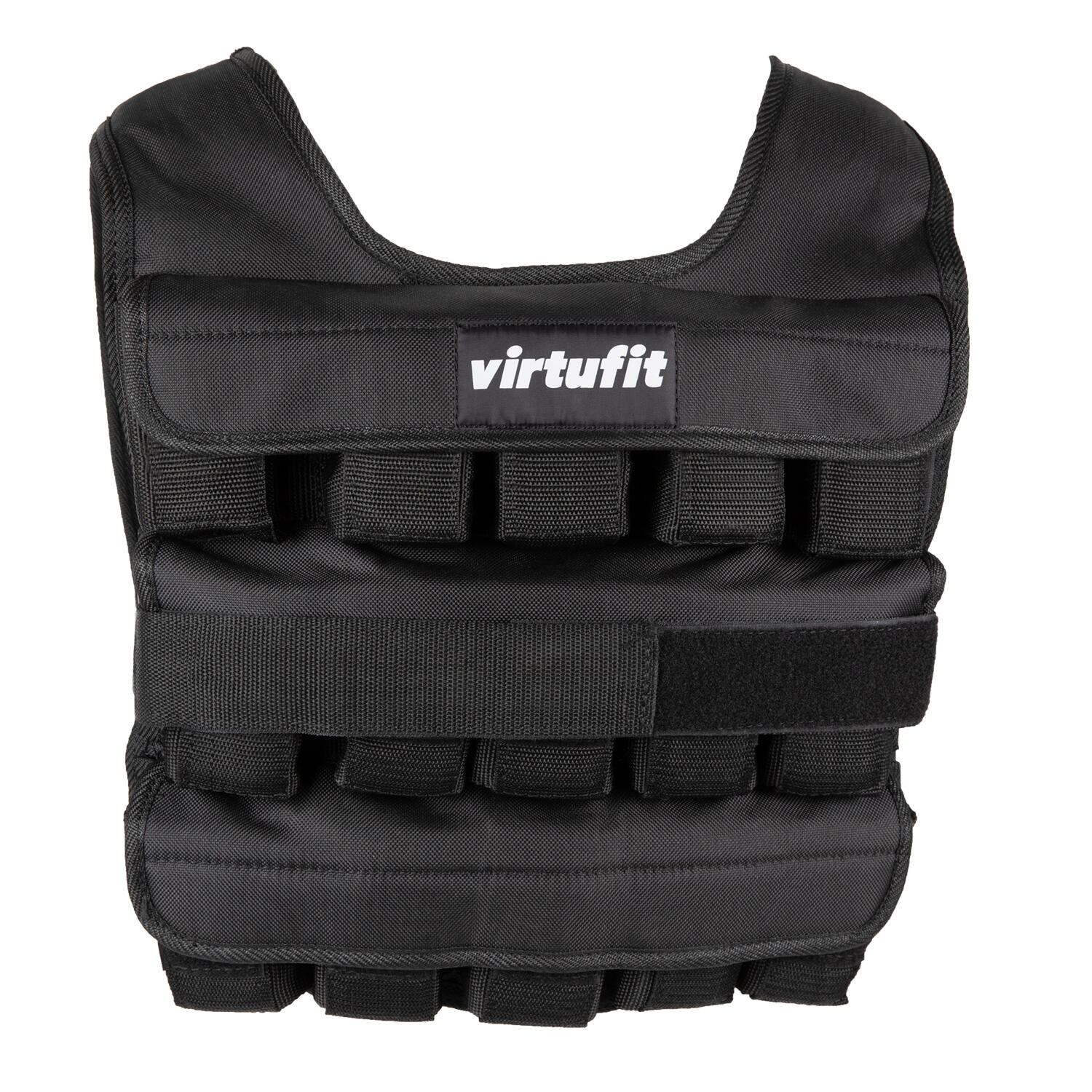 Virtufit - Gilet Lesté Pro - Cross Training - Ajustable - 30 Kg - Gilet Lesté - Noir - Decathlon
