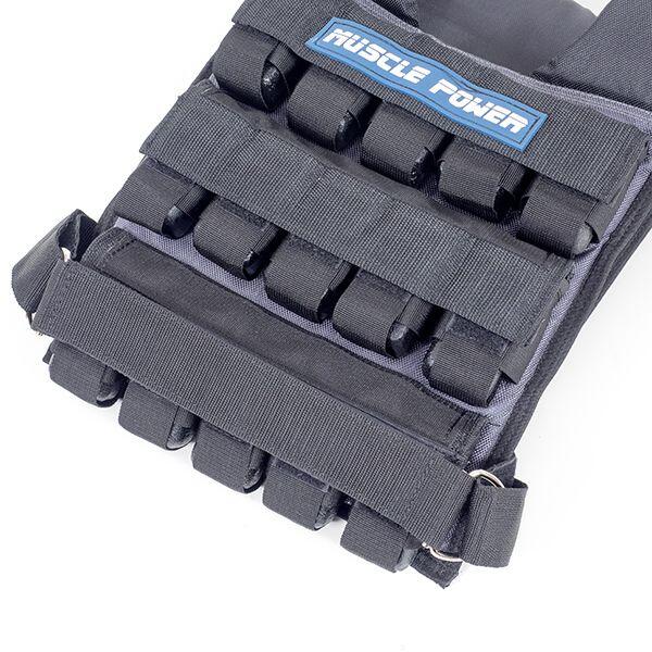 Gewichtsvest - 30 kg - Zwart 2/7