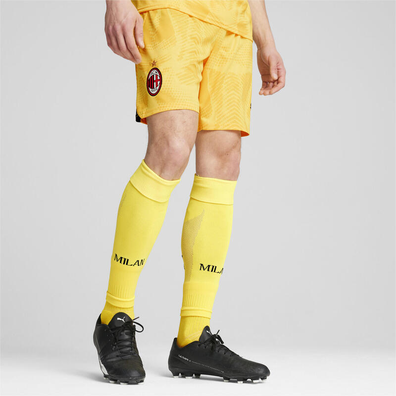 AC Milan 24/25 keepersshort voor heren PUMA Yellow Blaze Pelé