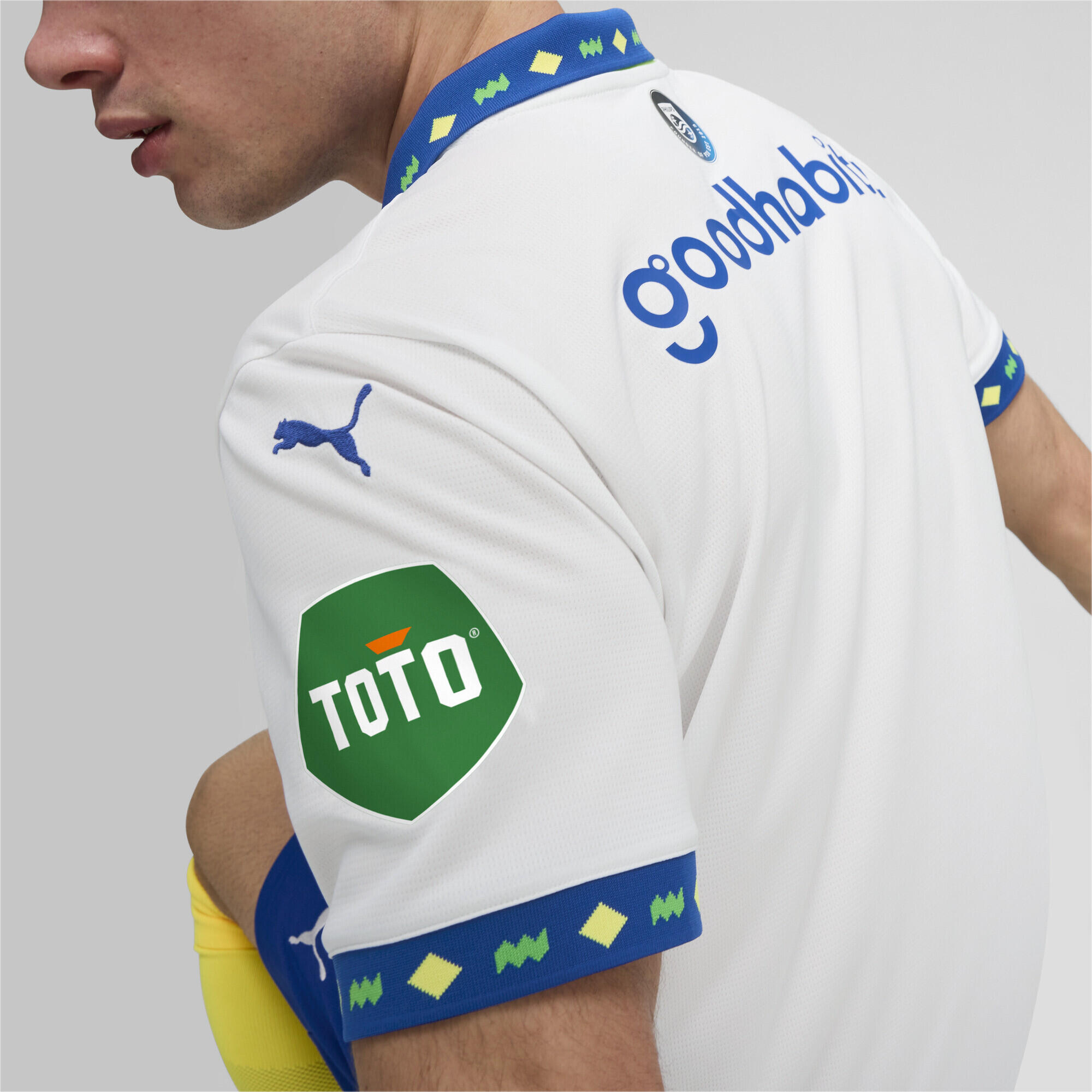 PSV Eindhoven 24/25 derde shirt voor heren PUMA White Cobalt Glaze Blue 6/7