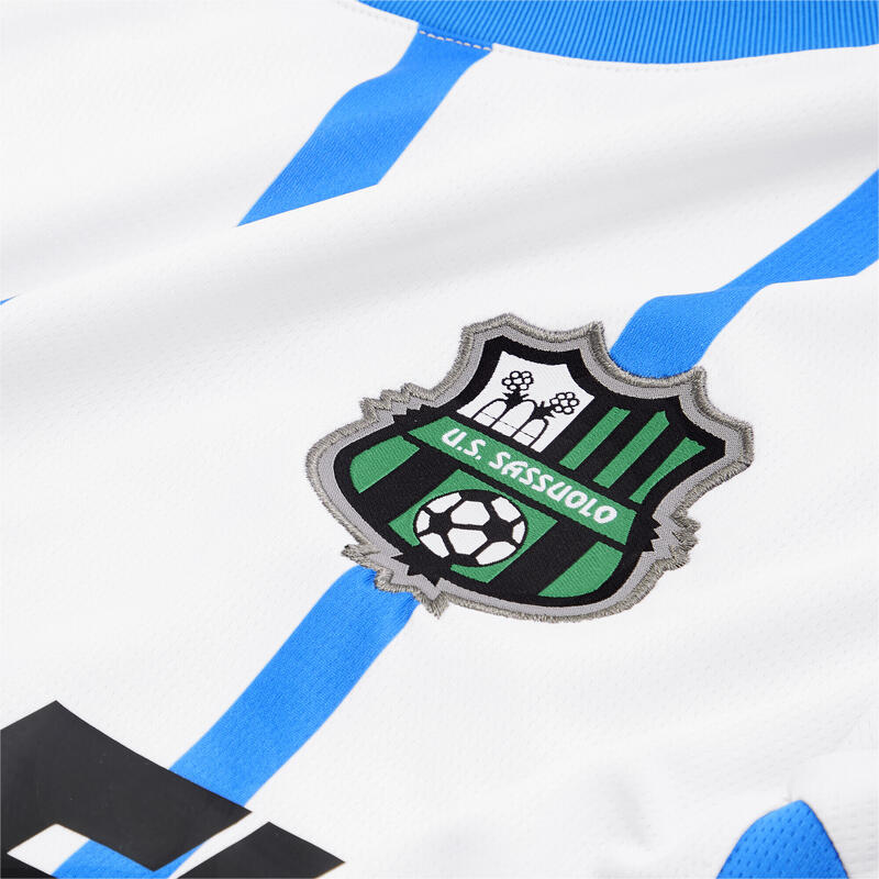 Mužský venkovní dres Sassuolo Calcio 24/25 PUMA White Ignite Blue