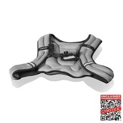 Gilet de poids ajustable Gymstick - 2,5 kg - Avec vidéos de formation en ligne