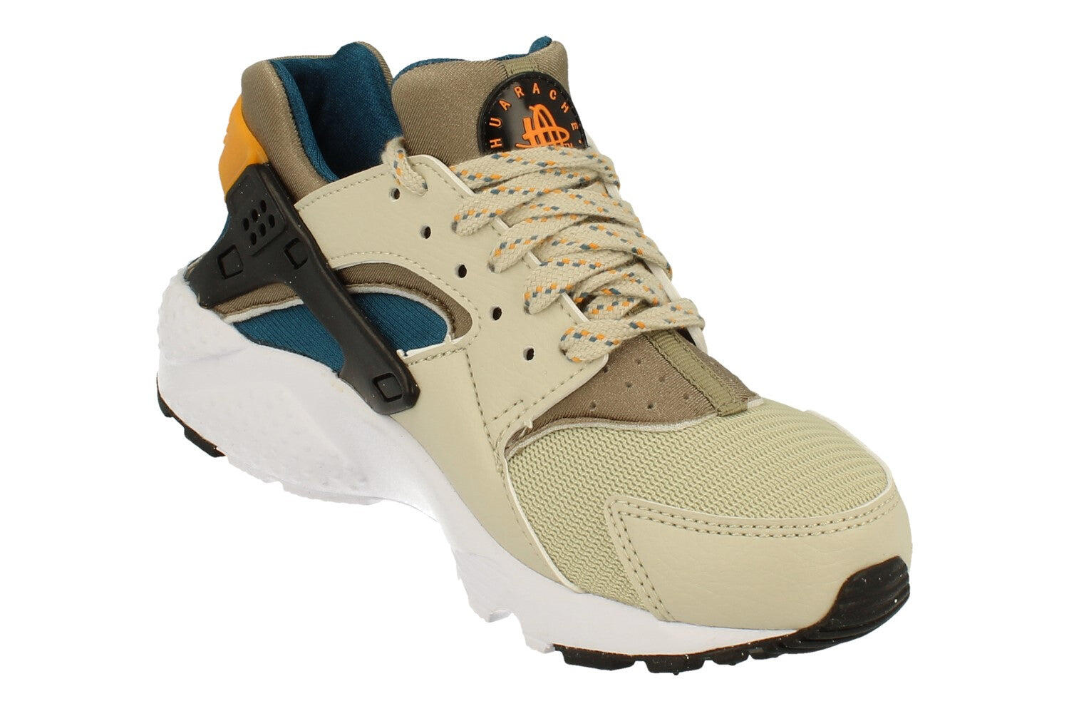 nike huarache golden beige