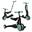 Draisienne Evolutive Scootiz 5 en 1, Tricycle, Trottinette | vert amande