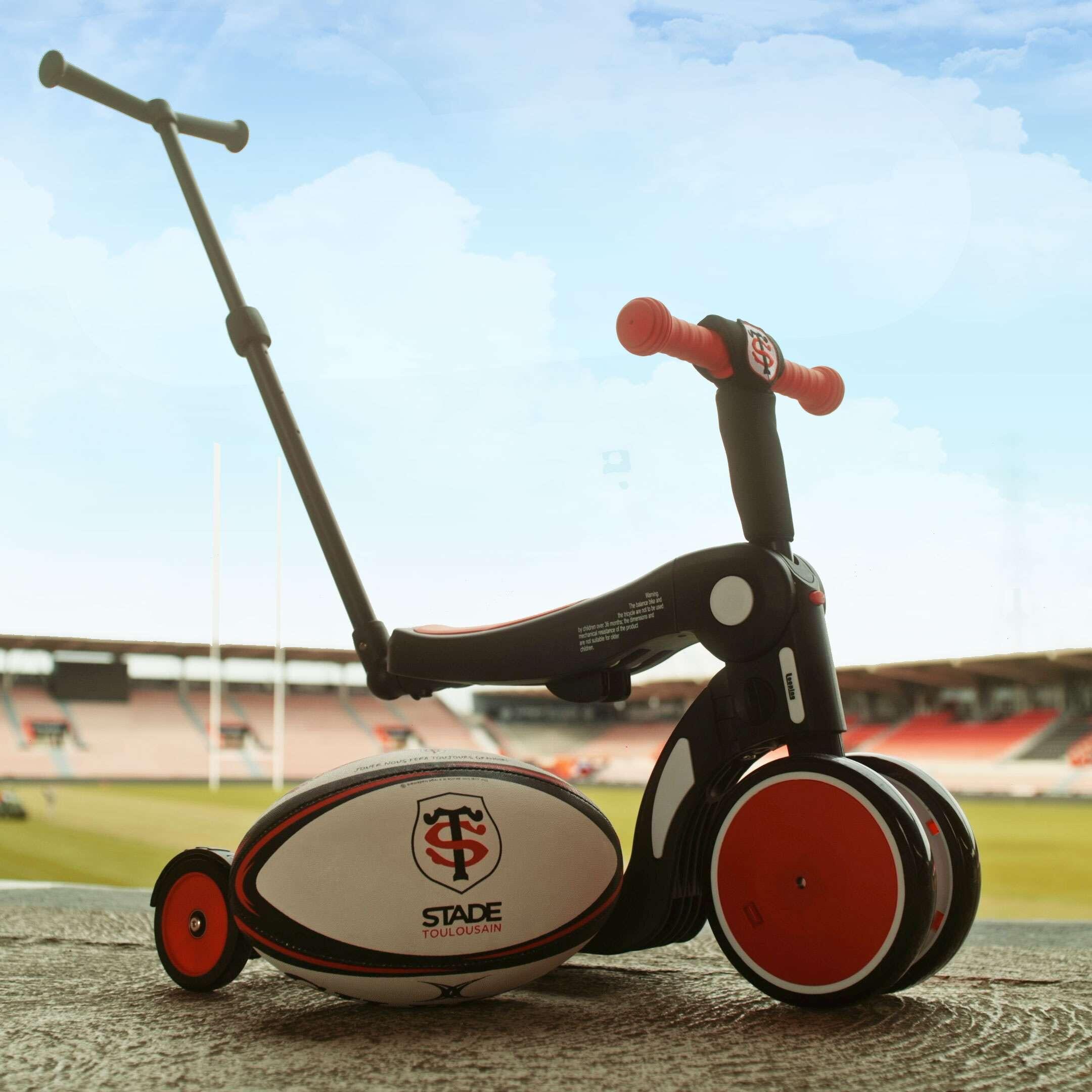 Draisienne Evolutive Scootiz 5 en 1, Tricycle, Trottinette | Stade Toulousain 2/4