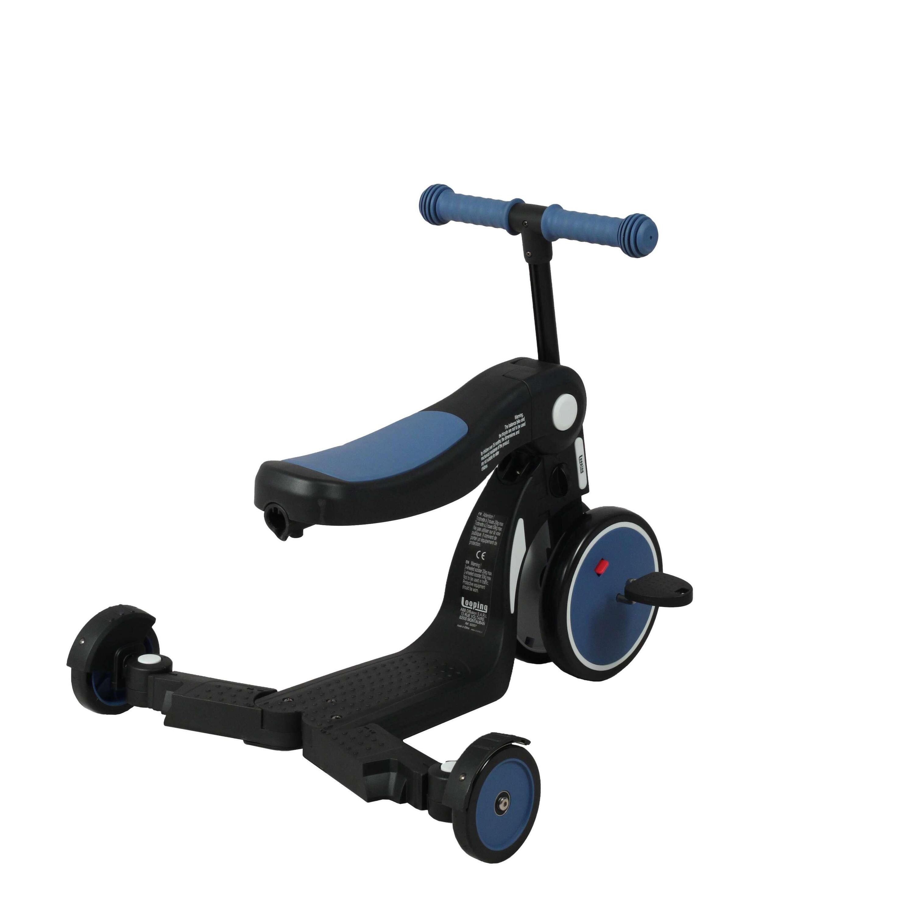 Draisienne Evolutive Scootiz 5 en 1, Tricycle, Trottinette | Bleu Océan 3/7
