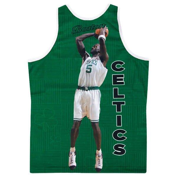 Koszulka Tank Top Mitchell & Ness NBA Boston Celtics Kevin Garnett zielona 2/2