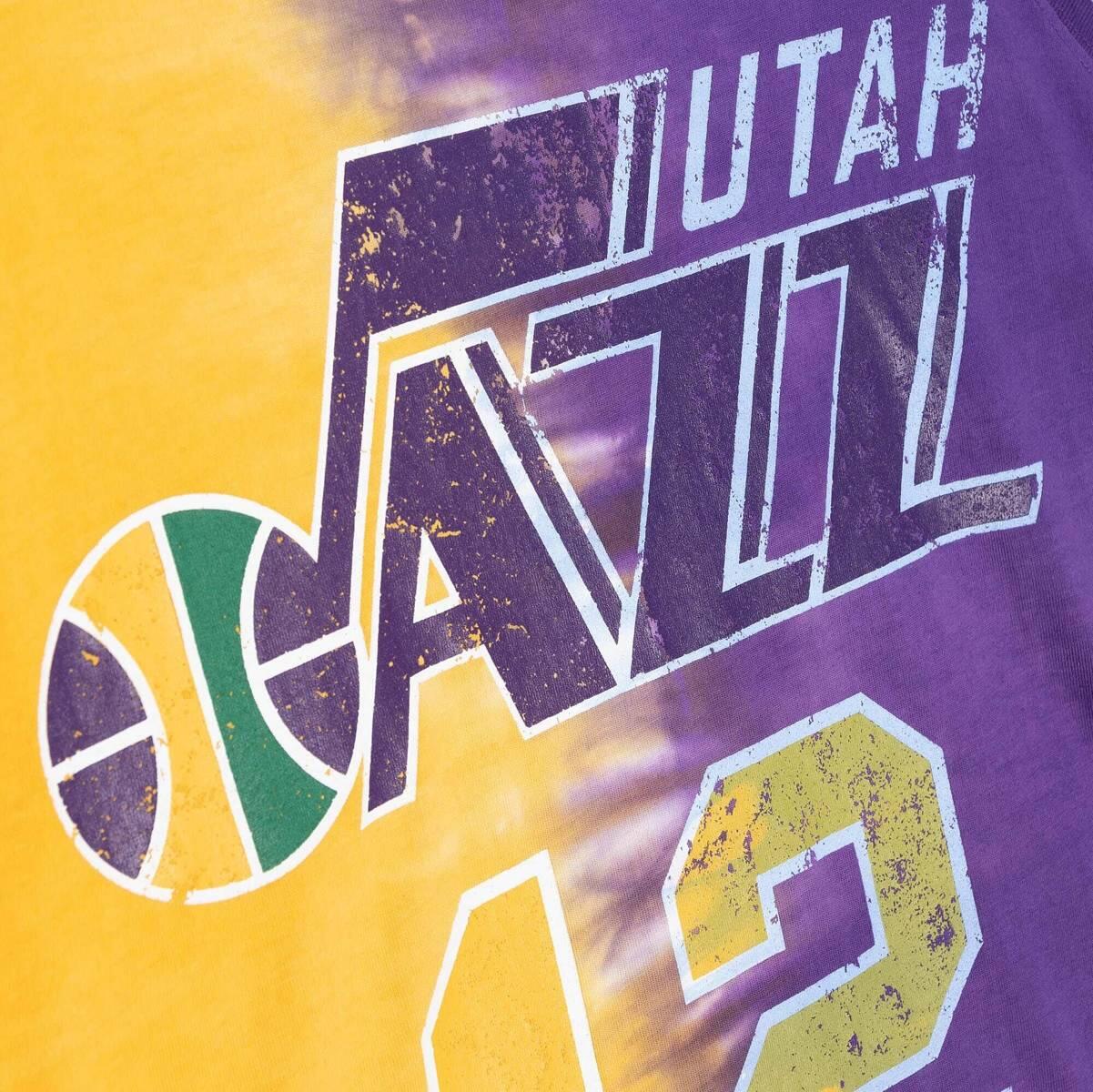 Koszulka Mitchell & Ness NBA Utah Jazz John Stockton Tie Dye Cotton 3/3
