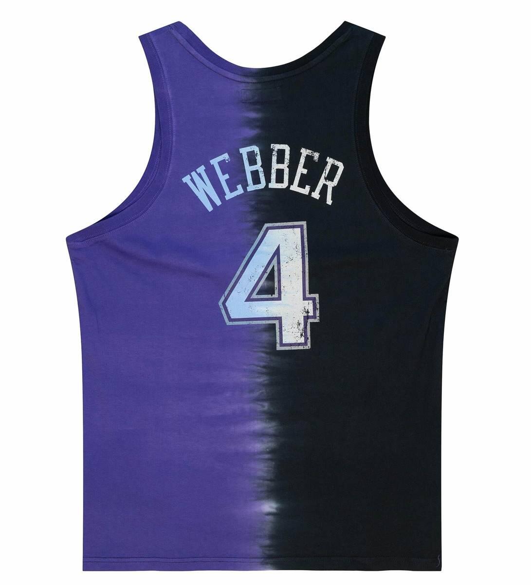Koszulka Mitchell & Ness NBA Sacramento Kings Chris Webber Tie Dye Cotton 2/3