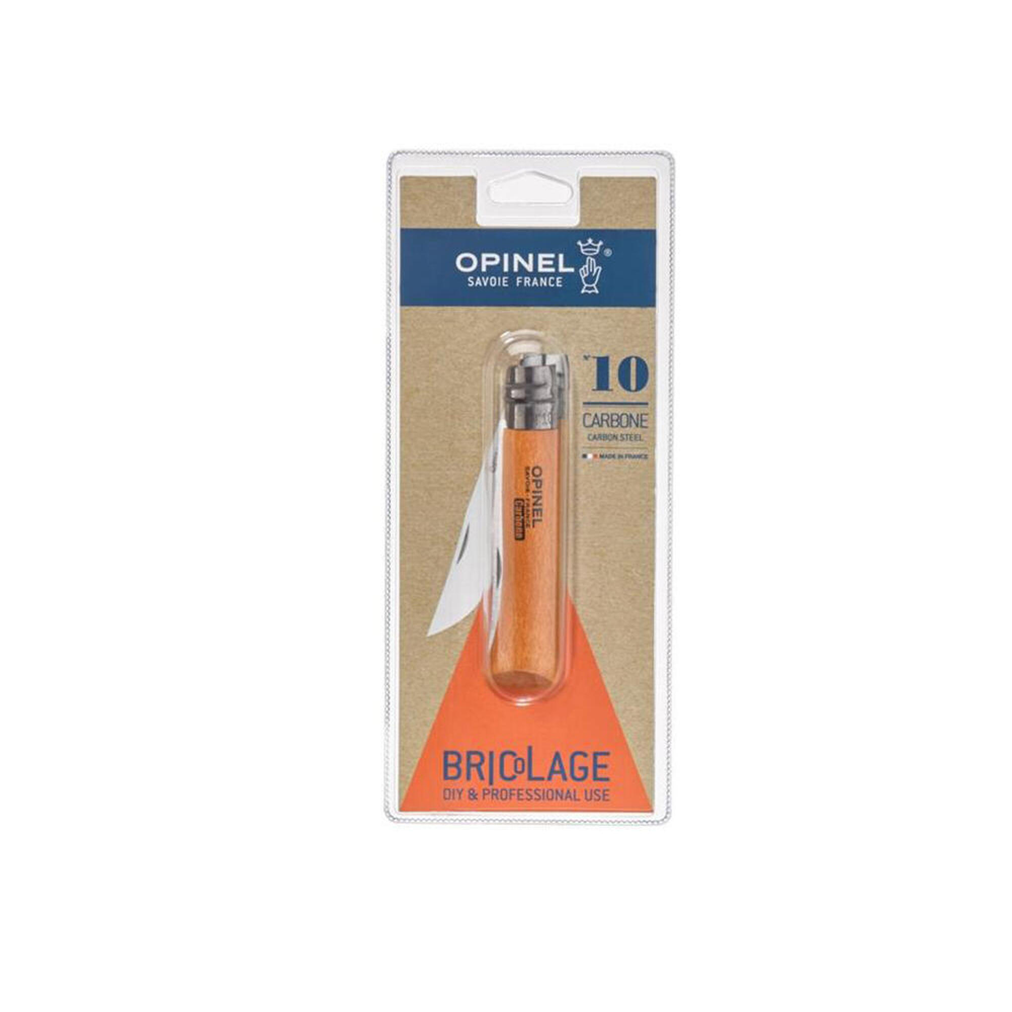 Opinel - Couteau N°10 Opinel - Couteau - Marron - Taille Unique - Decathlon