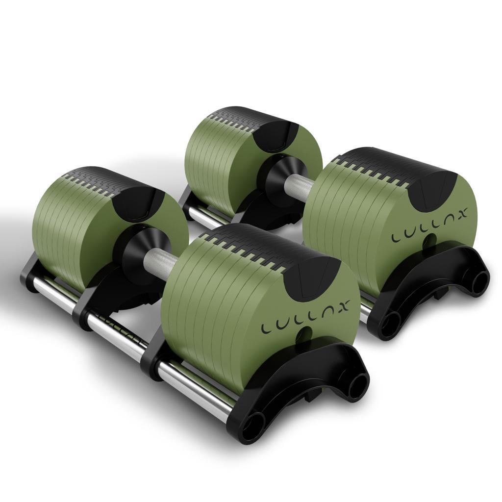 LULLAX LULLAX - Mancuernas Ajustables NEO40 (2 mancuerna de 40kg)