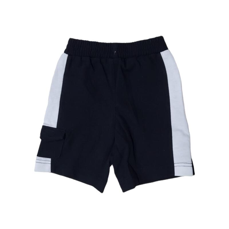 Pantaloncino bambino nike nsw lil fruits jsy- nero/bianc