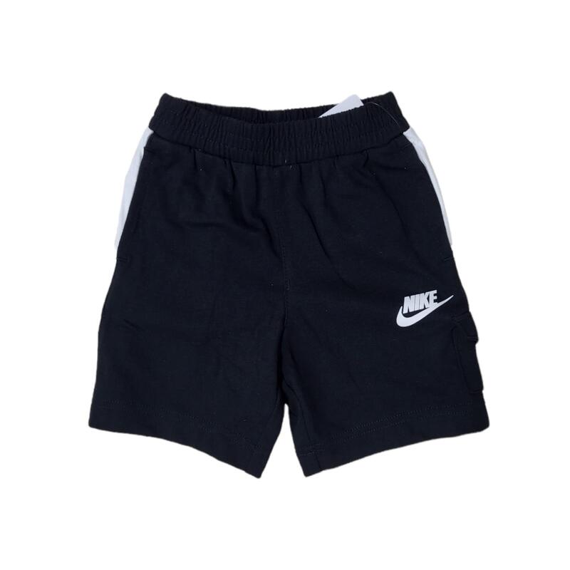 Pantaloncino bambino nike nsw lil fruits jsy- nero/bianc