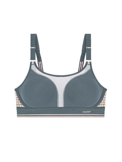 Sport-BH maximaler Halt Damen - Triaction Extreme Lite rot