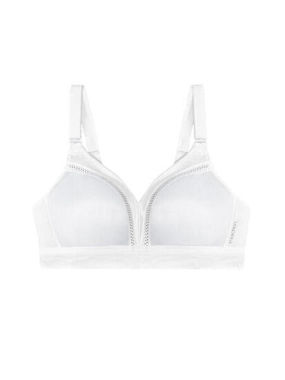 Bügelloser BH bequemer Halt Damen - Triaction Workout schwarz