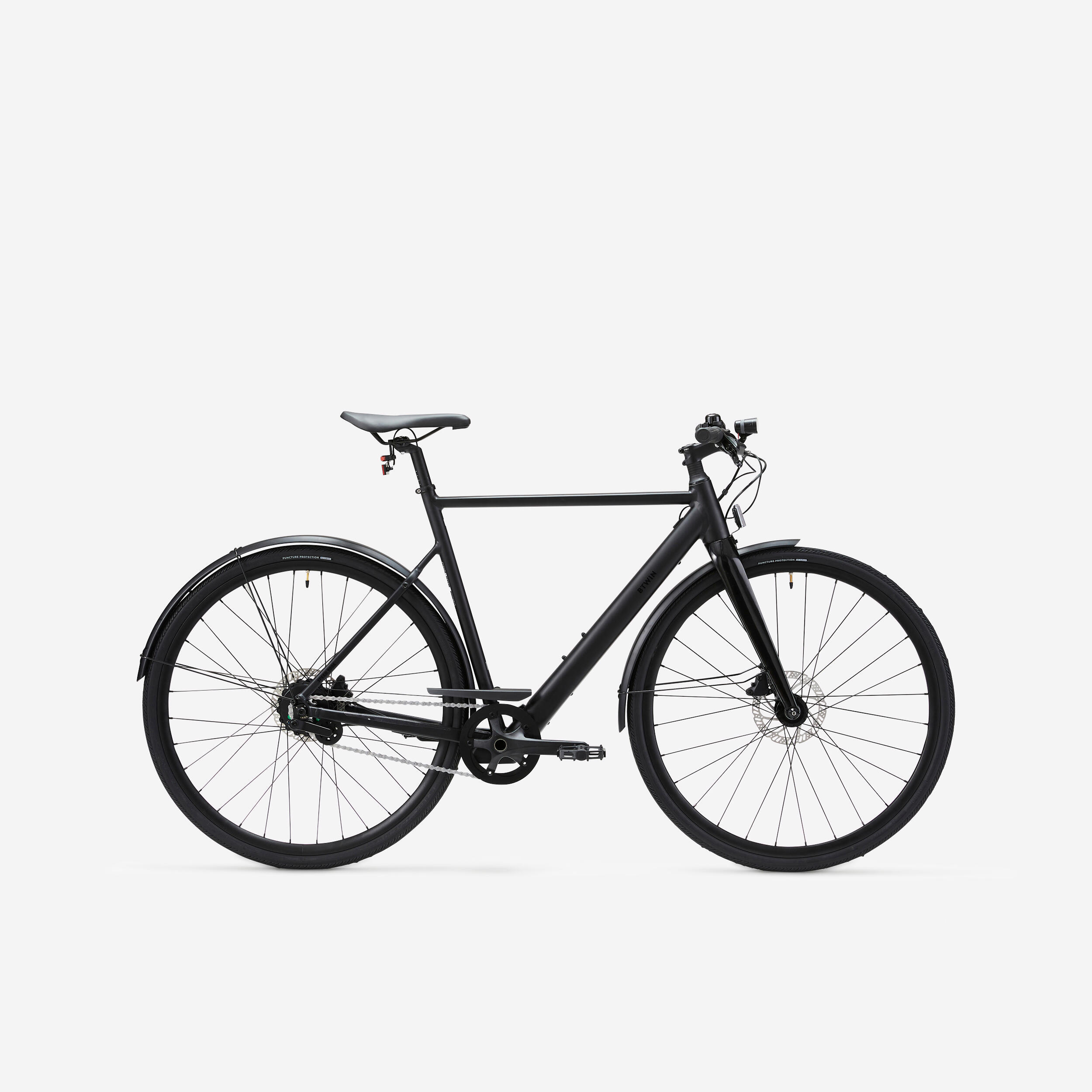 BTWIN Tweedehands - ELEKTRISCHE STADSFIETS SPEED 900 E - REDELIJK