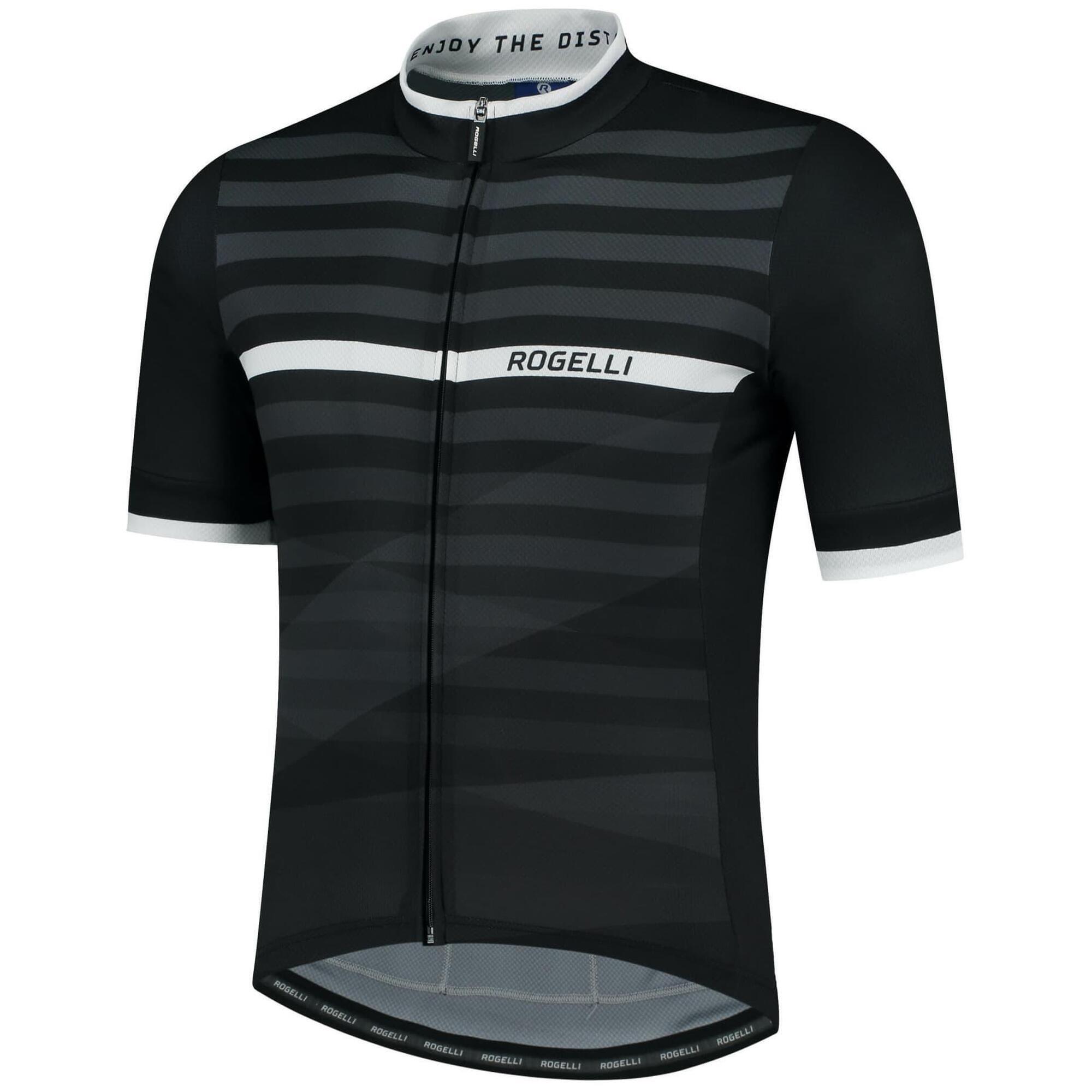 Koszulka rowerowa męska Rogelli STRIPE