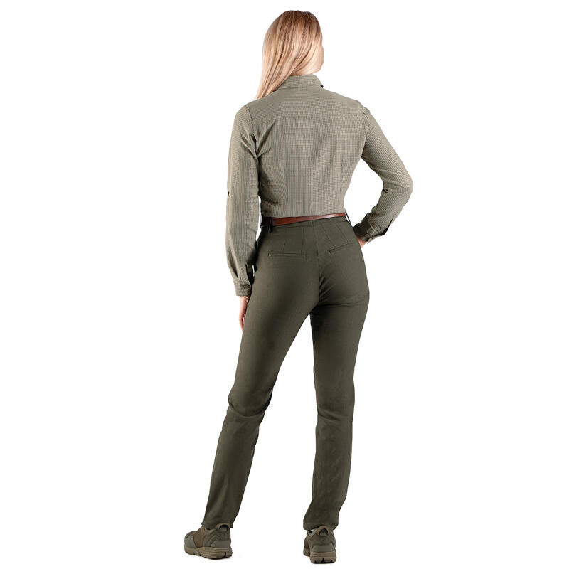 Pantaloni de teren pentru femei Tagart Falcon Black elastici
