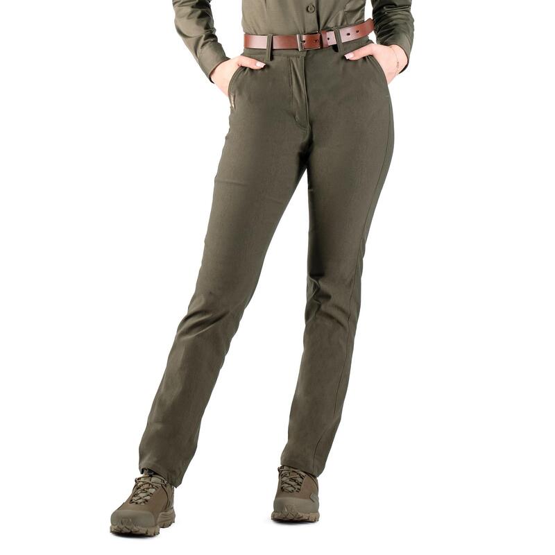 Pantaloni de teren pentru femei Tagart Falcon Black elastici
