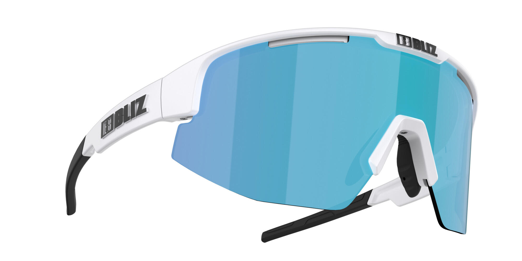 Lunettes de Soleil - Matrix Small  -  Branches Blanc/Noir 2/6