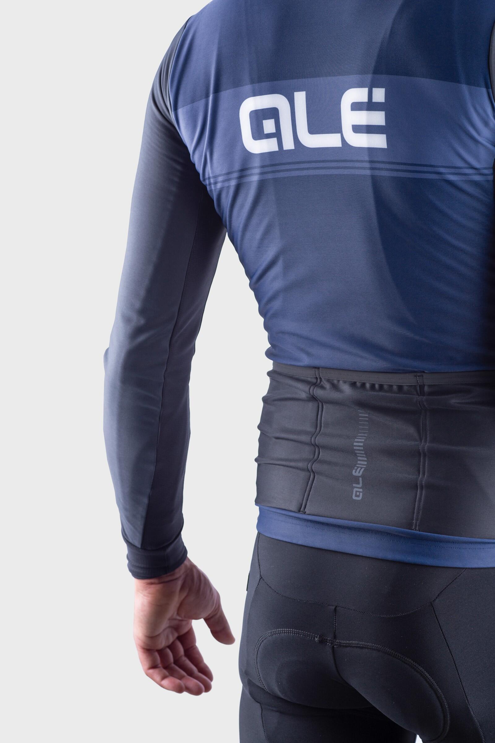 Maillot Cycliste Homme Manches Longues - PR-S Noir 7/7