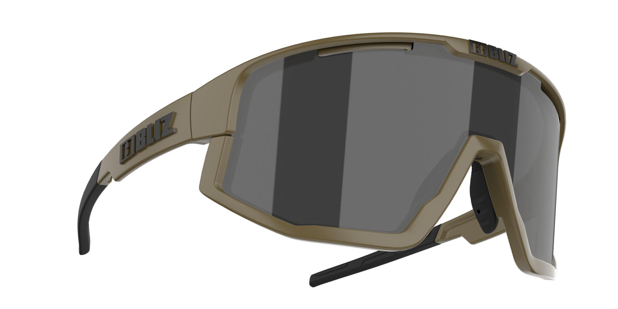 Lunettes de Soleil - Vision  -  Branches Brun Kaki/ Noir 2/7