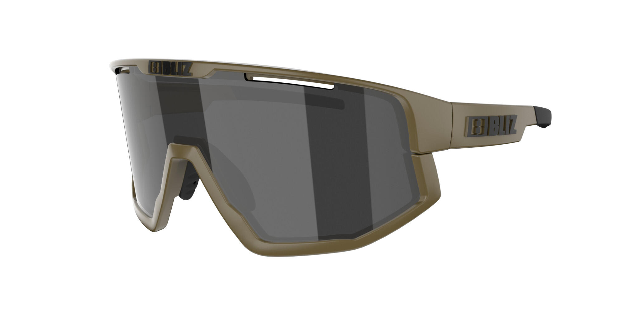 Lunettes de Soleil - Vision  -  Branches Brun Kaki/ Noir 6/7