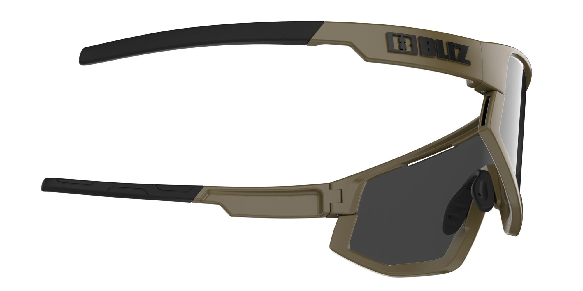 Lunettes de Soleil - Vision  -  Branches Brun Kaki/ Noir 3/7