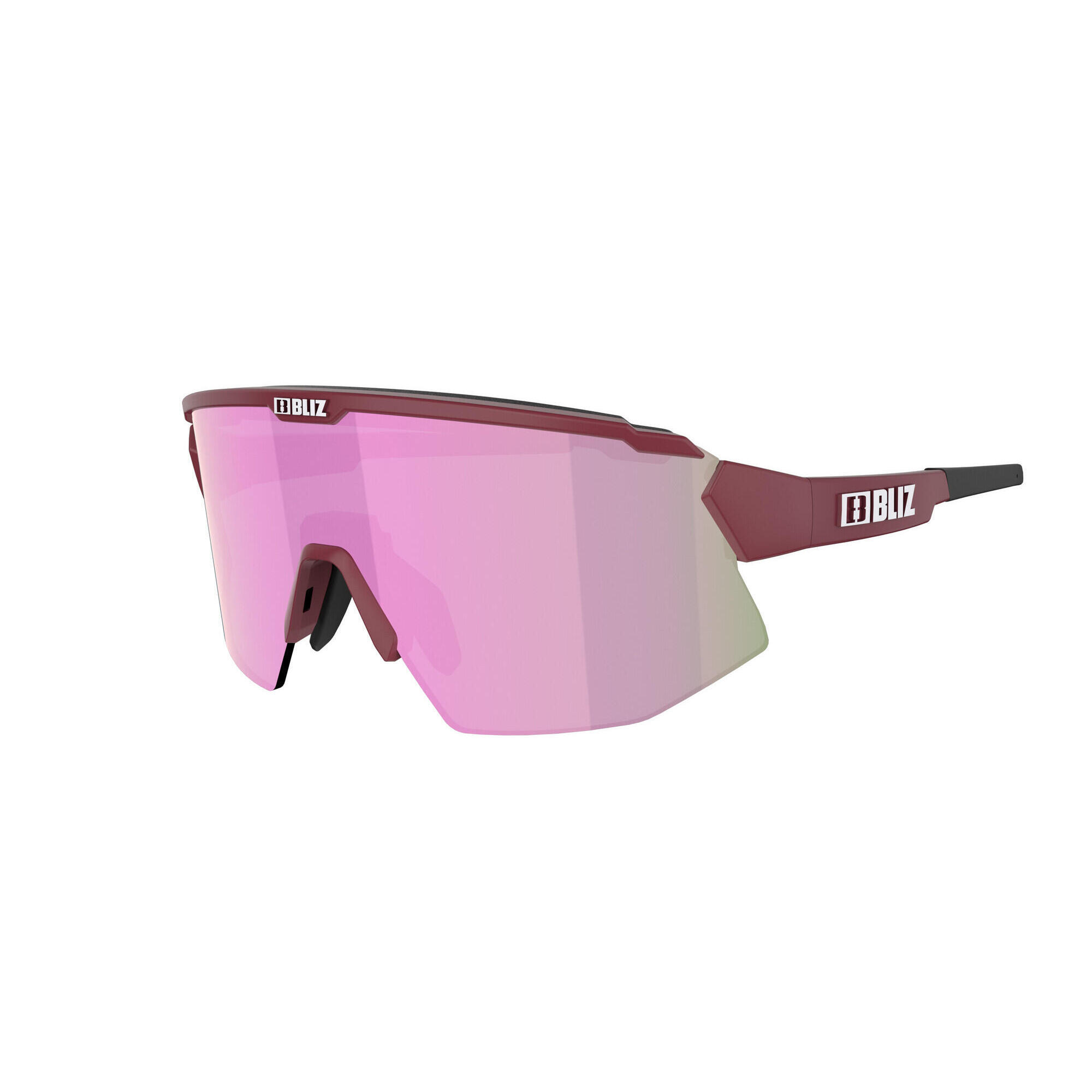 Bliz - Lunettes De Soleil - Breeze Small  -  Branches Bordeaux - Lunettes De Soleil - Rose|rouge - Taille Unique - Decathlon