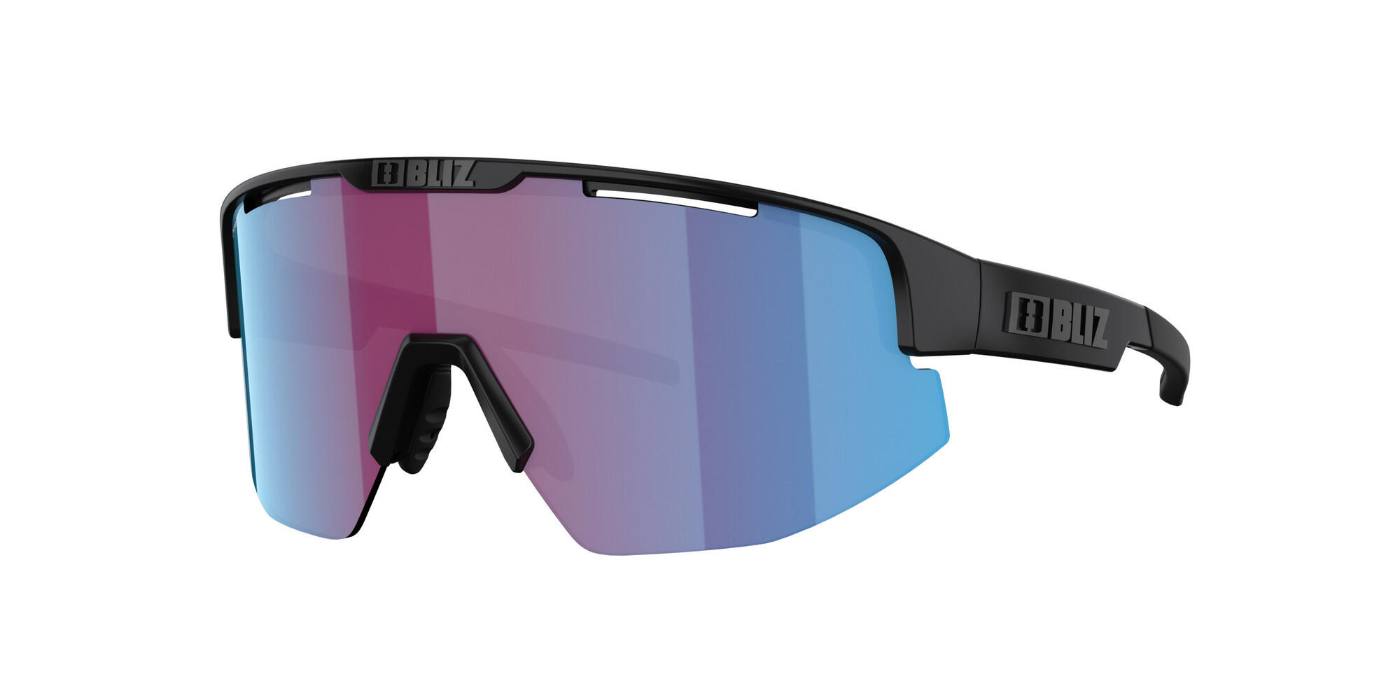 BLIZ Bliz Sportbrille Nano Optics Nordic Light Black Violet