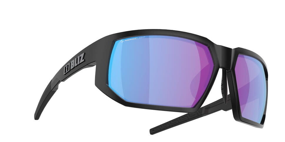 Okulary przeciwsłoneczne rowerowe Bliz Arrow Black Nano Optics Nordic Light