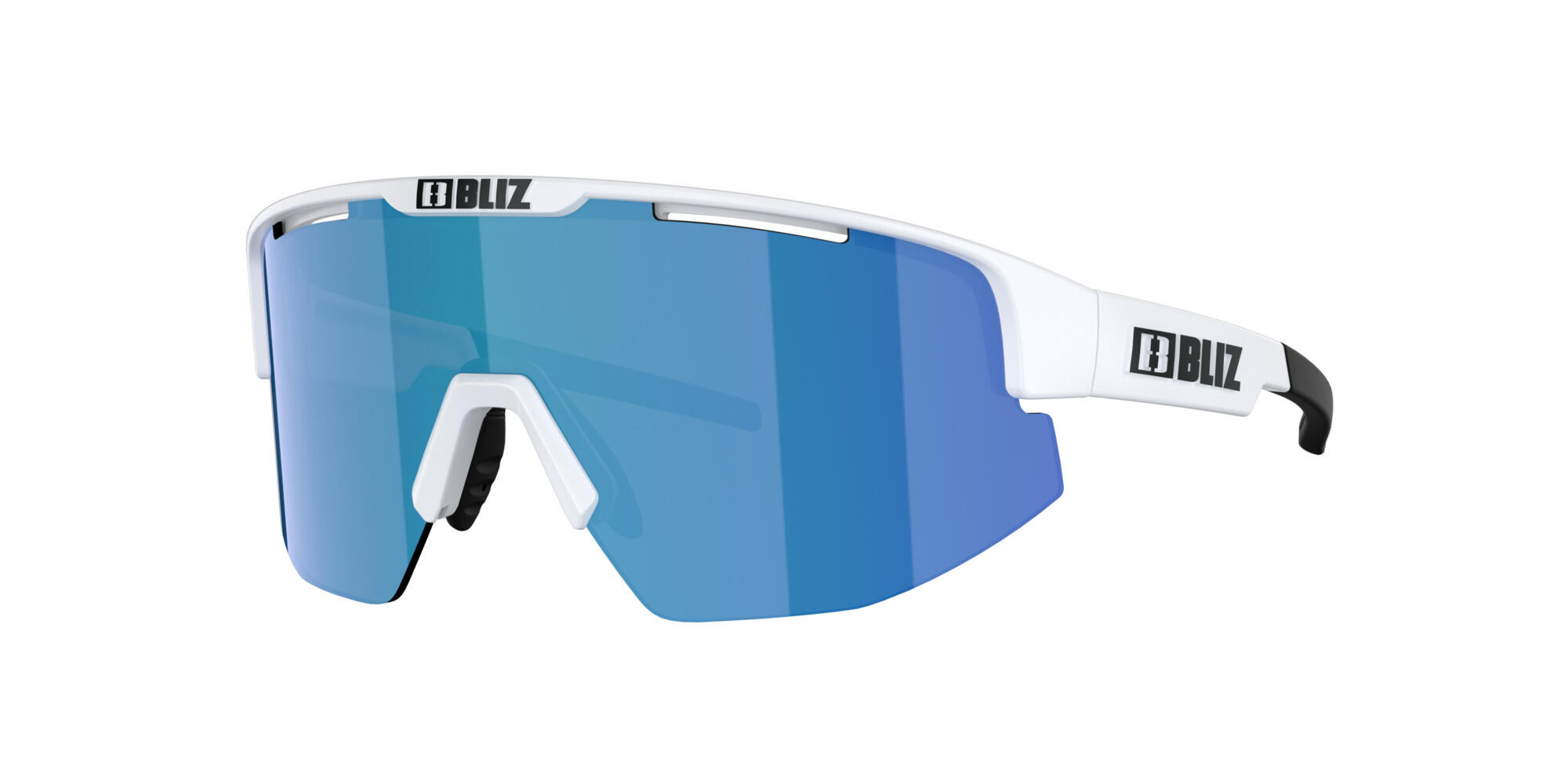 Lunettes de Soleil - Matrix  -  Branches Blanc/Noir 6/7
