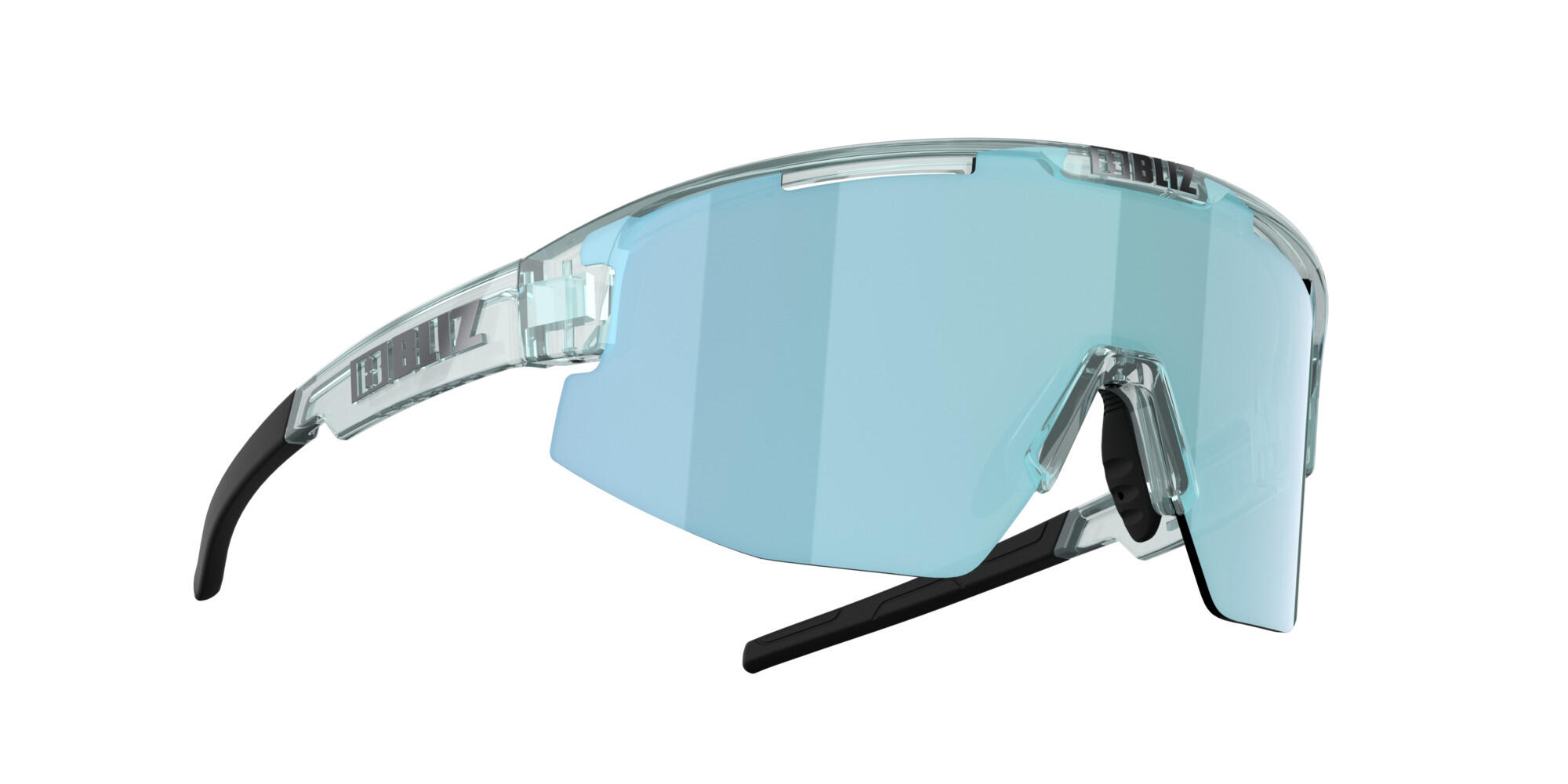 Lunettes de Soleil - Matrix  -  Branches BLEU GRIS 2/6