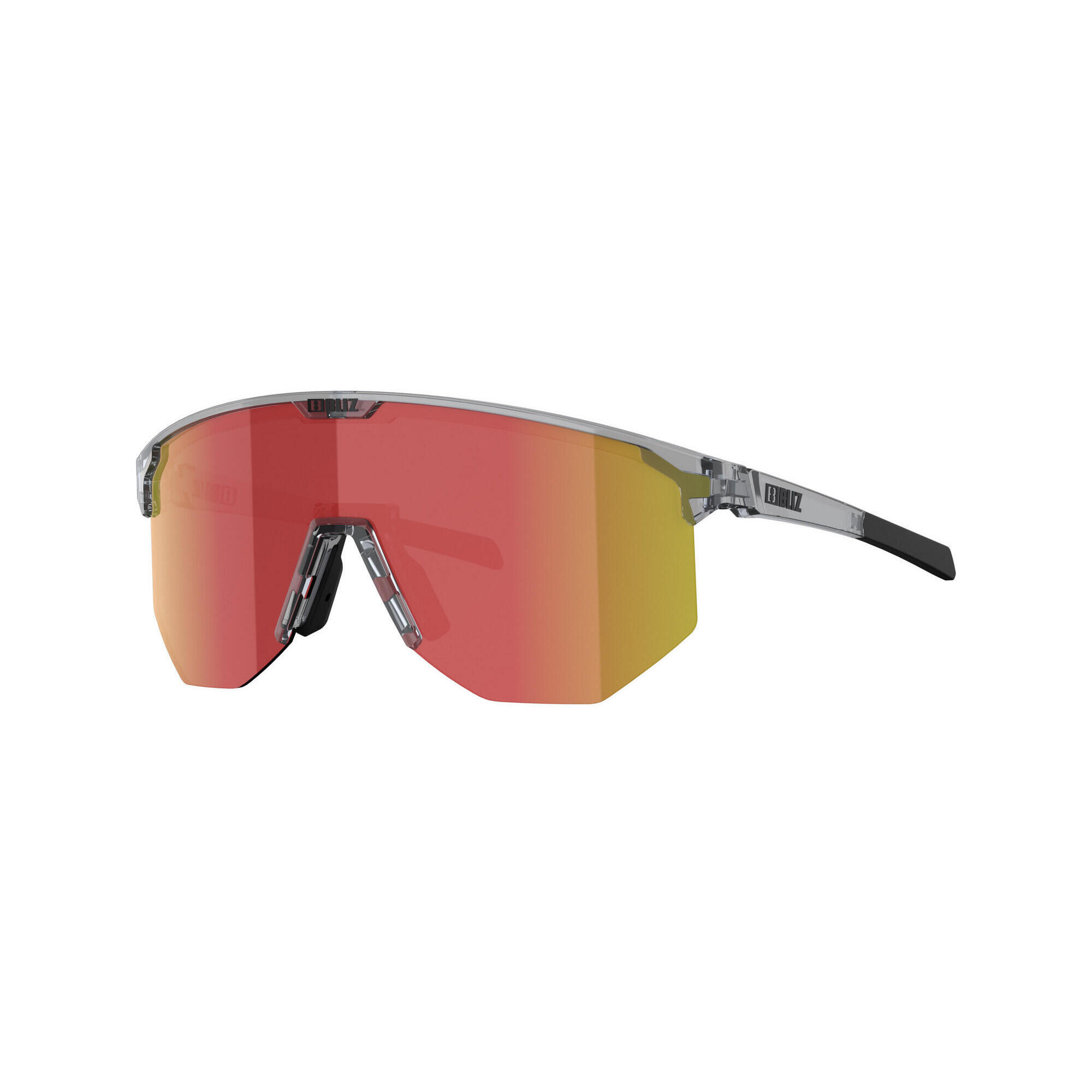 Bliz - Lunettes De Soleil - Hero - Branches Transparent/gris - Lunettes De Soleil - Incolore|rouge - Taille Unique - Decathlon