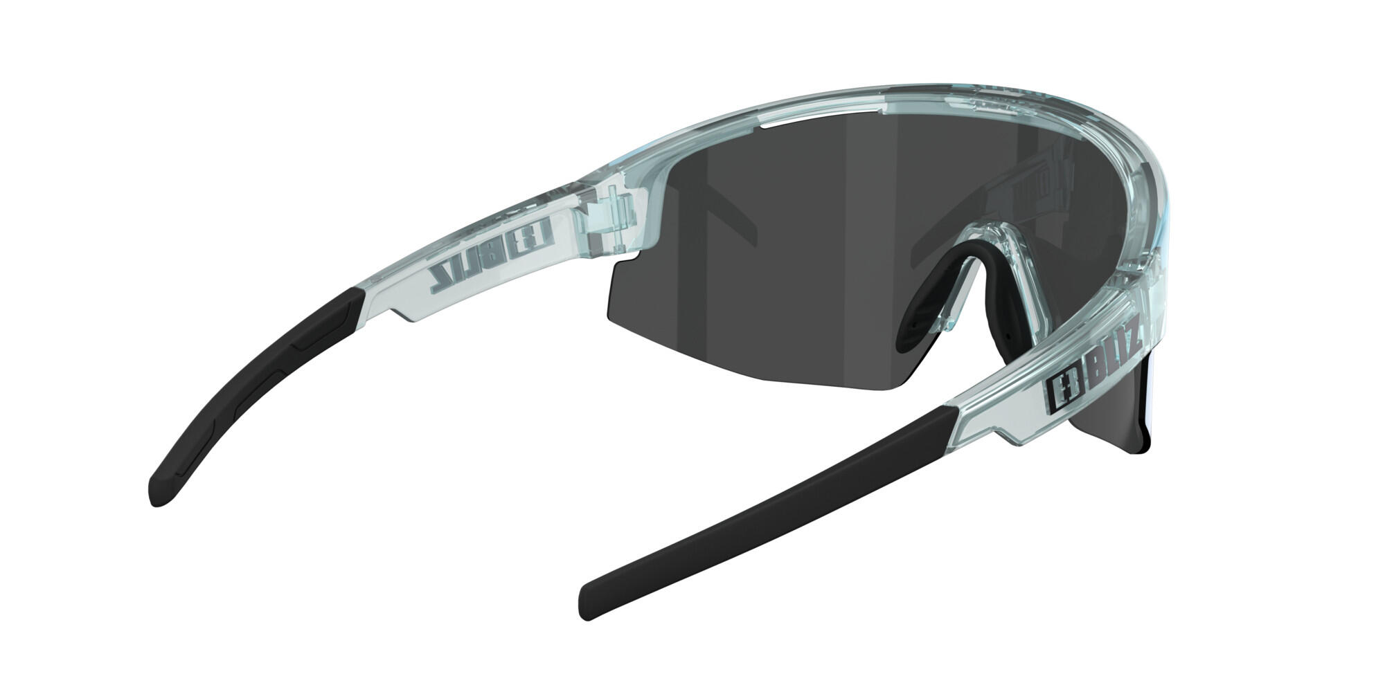 Lunettes de Soleil - Matrix  -  Branches BLEU GRIS 3/6
