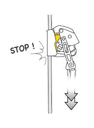 Petzl ASAP LOCK antichute mobile aluminium inox cordes 10–13 mm 2/5
